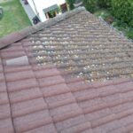ukázka práce čištění střech